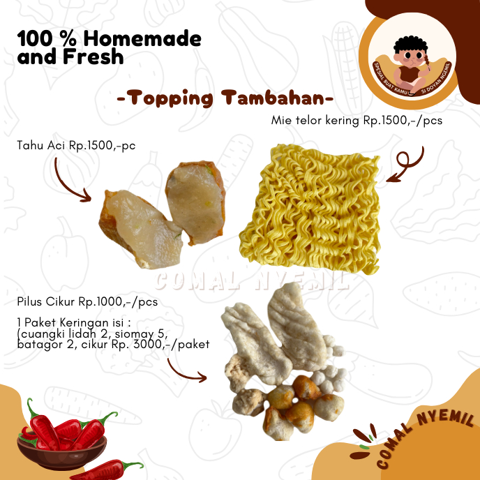 

Topping Tambahan