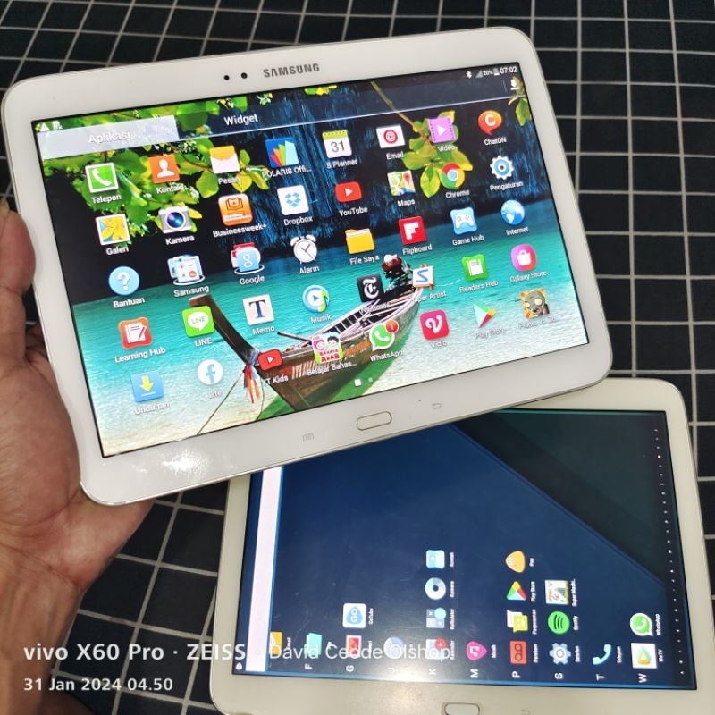 Samsung Galaxy Tab 2 10" GT-P5100 Tab 3 Second berkualitas TERMURAH