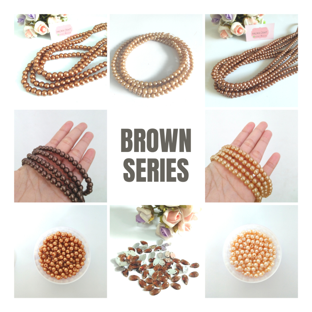 Payet Series Warna COKLAT BROWN CREAM COKSU MOKA