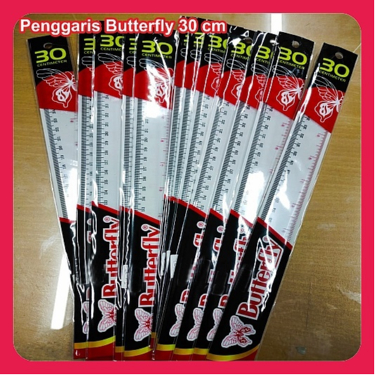 

Penggaris Butterfly 30 cm