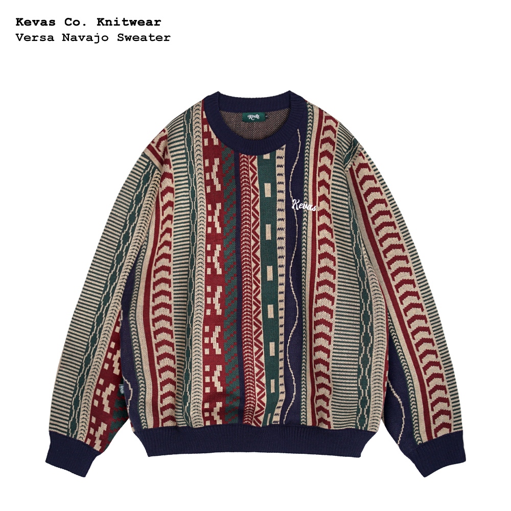 Kevas Versa Navajo Knitted Sweater