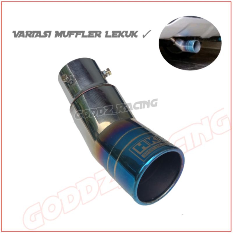Muffler Cutter Variasi Knalpot Mobil Hks Bluemon Xpander/Toyota Rush/All New Terios