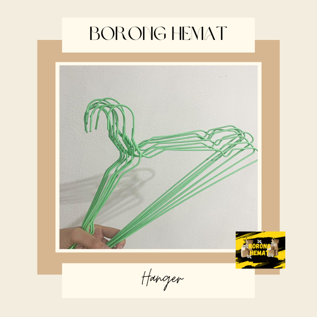 GANTUNGAN BAJU WARNA WARNI GANTUNGAN KAWAT HANGER BAJU KAWAT PAKAIAN GANTUNGAN PAKAIAN HANGER SERBAG