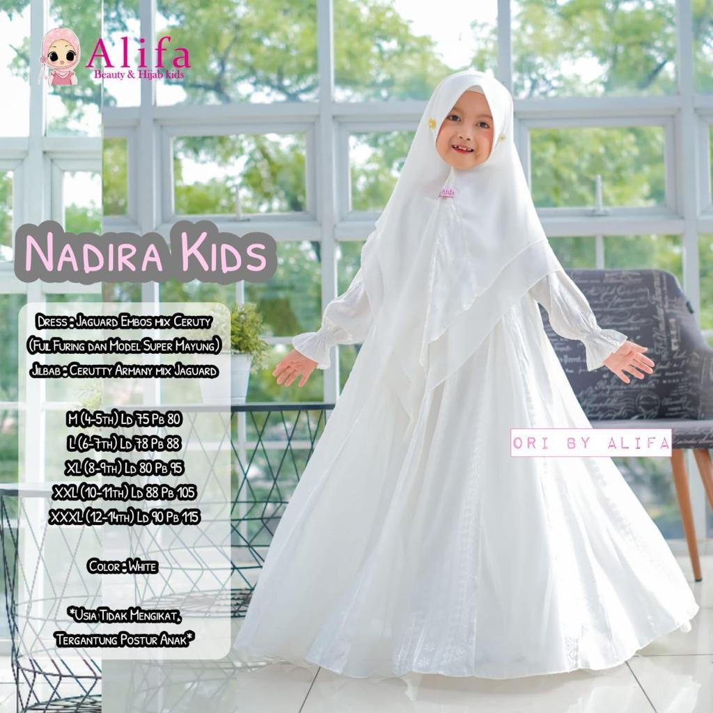 GAMIS ANAK NADIRA KIDS BY ALIFA