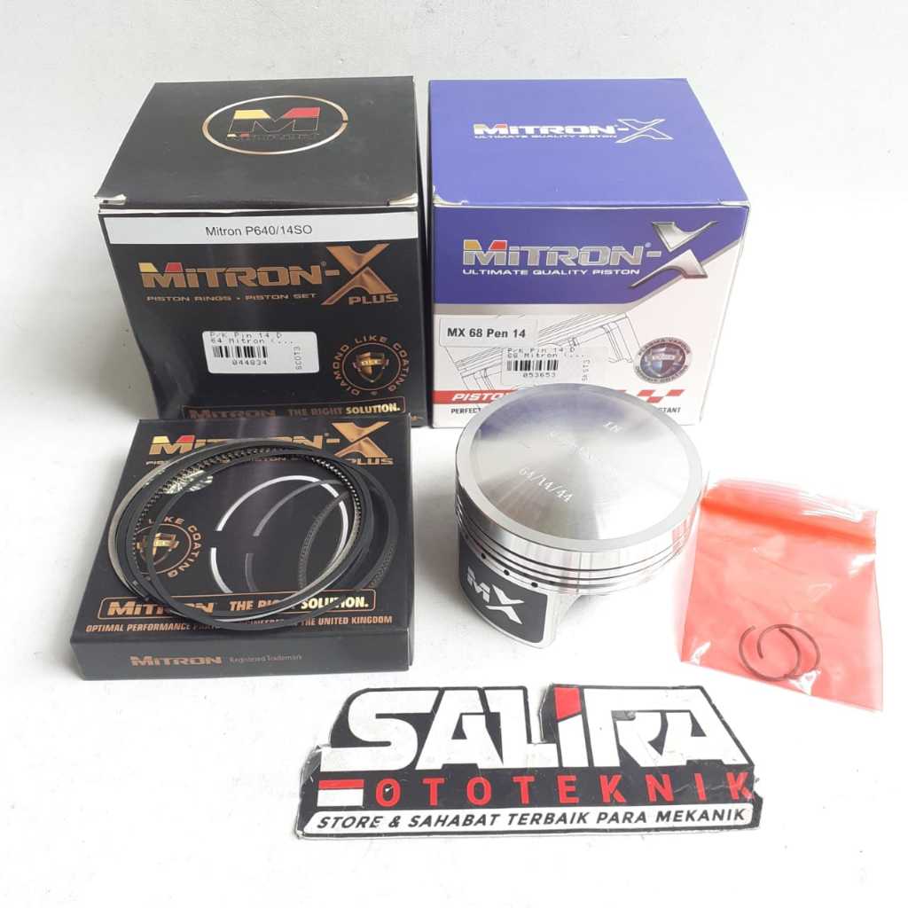 Piston Seher Seker Kit Set Mitron X Pin Pen 14 Diameter 57 58 59 60 64 65 66 68 70 mm Mitron-X