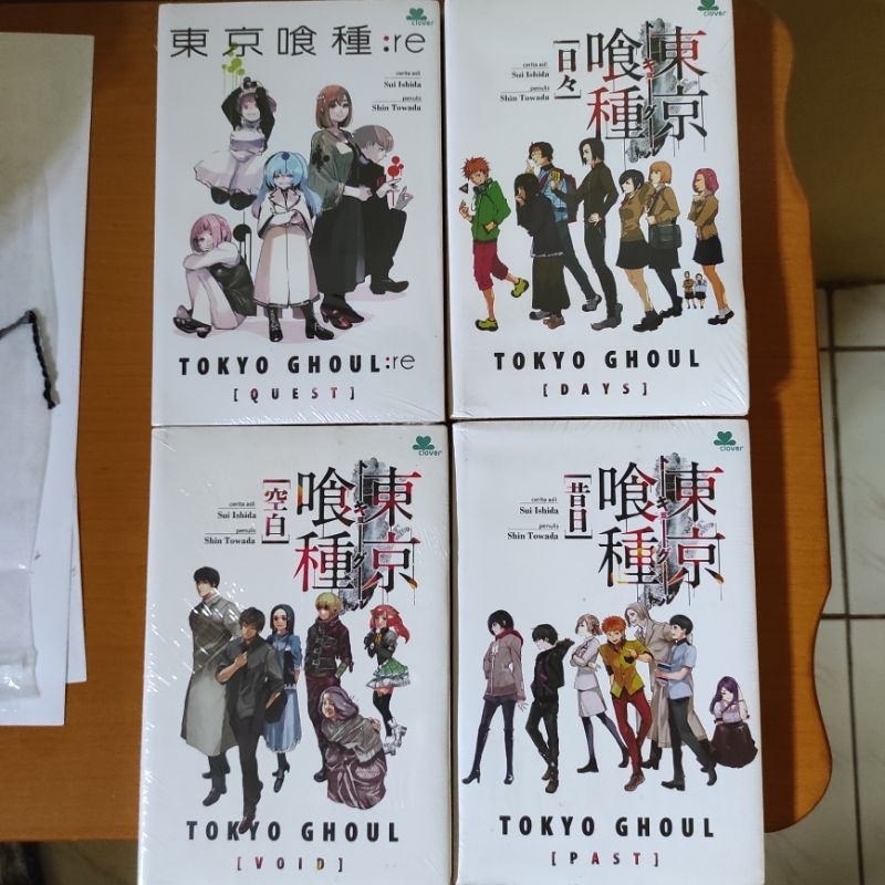Light Novel Tokyo Ghoul Void Past Days Quest