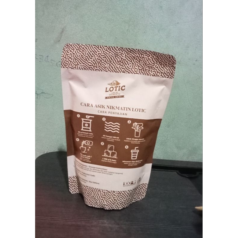 

LOTIC POWDER DRINK Minuman serbuk rasa Cappuccino / Bubuk minuman 500gr