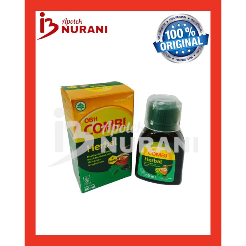 OBH COMBI HERBAL OBAT BATUK DAN MELEGAKAN TENGGOROKAN