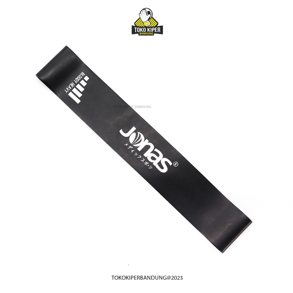 Karet Olahraga Elastis - Jonas Resistance Band Black