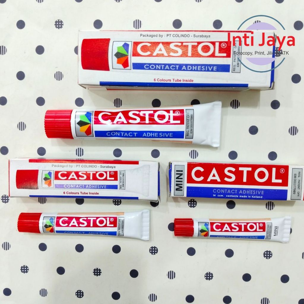 

Lem Castol Besar/ Kecil/ Mini