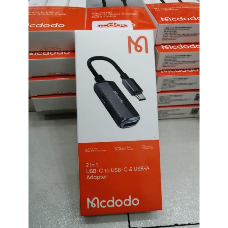 Mcdodo Converter USB C to C 3.0 + USB A