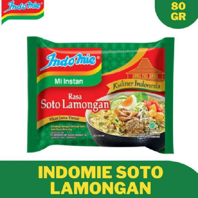 

Indomie kuah soto lamongan