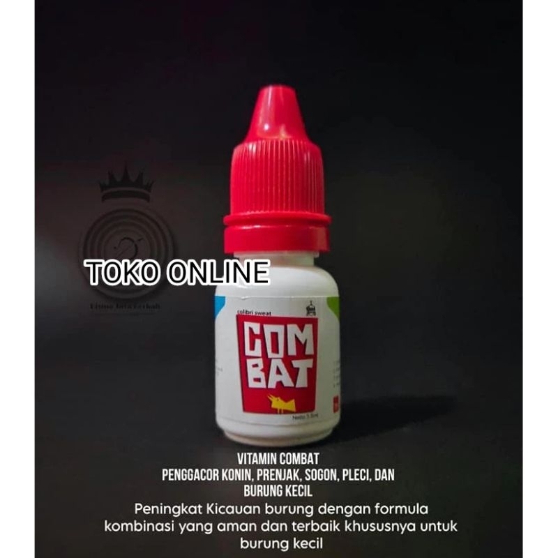 COMBAT multivitamin penggacor burung kecil com bat colibri swet