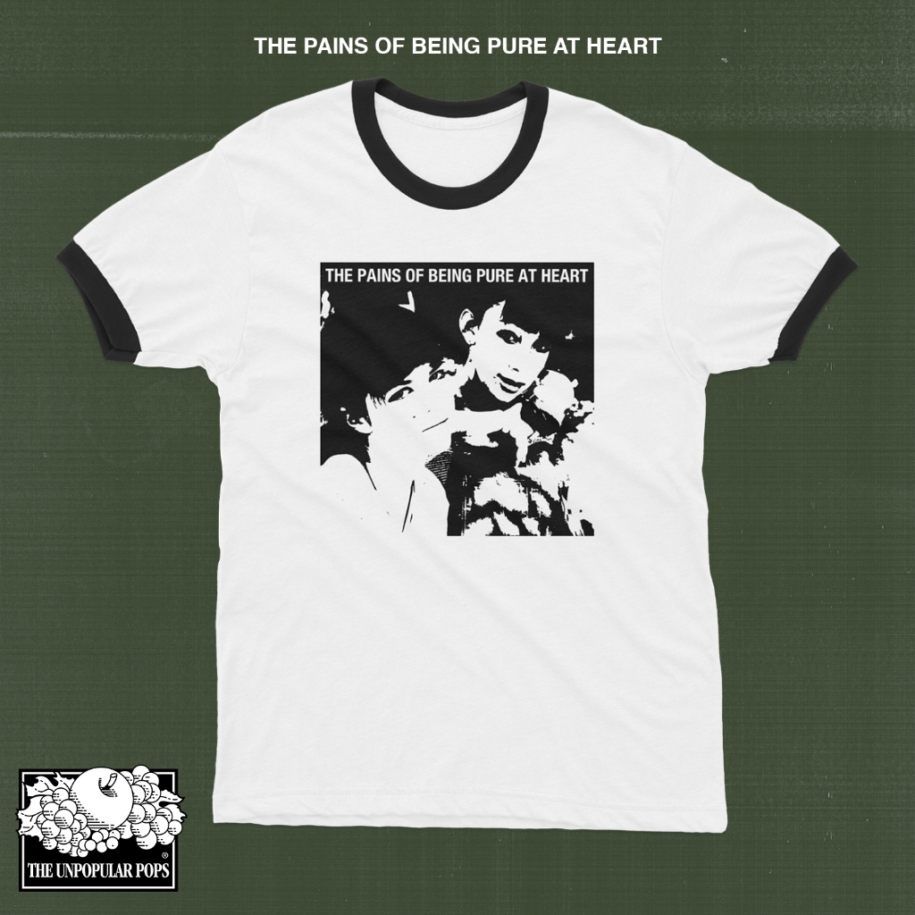 Kaos Tshirt Band THE PAINS OF BEING PURE AT HEART Ringer Tee
