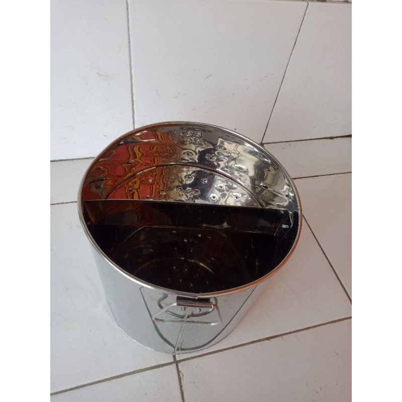 panci baso sekat sarang sebelah Stainles 30 cm tebal