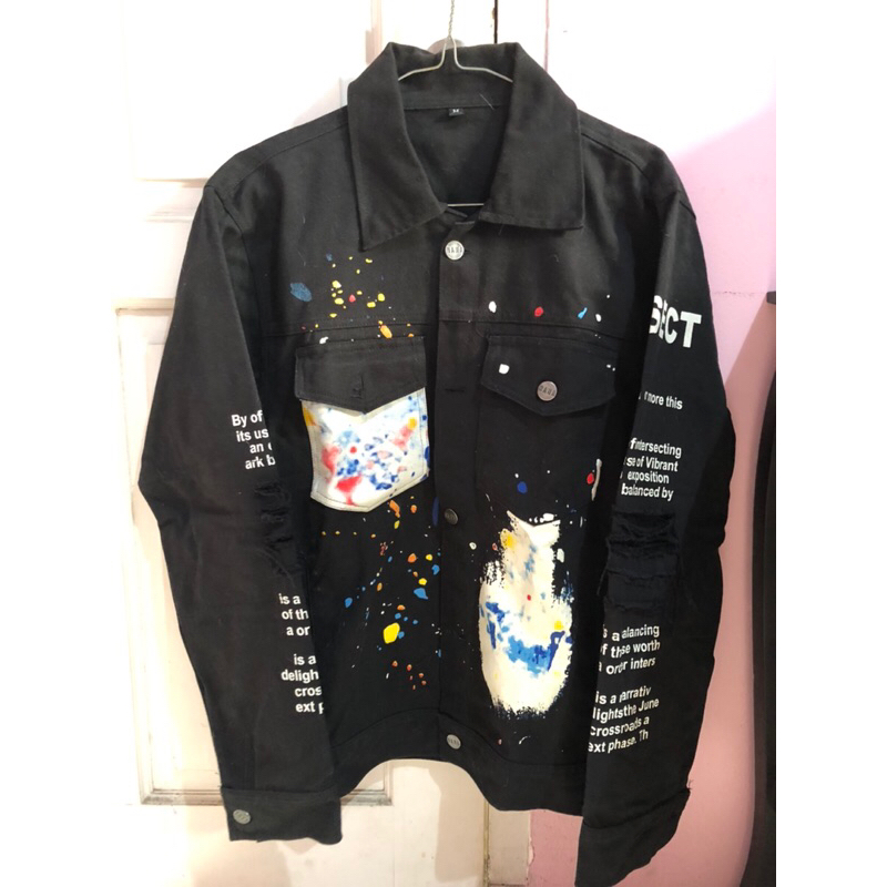 jaket denim haechan nct