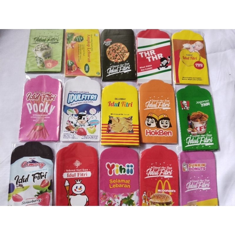 

Amplop Snack Amplop Lebaran Snack Motif Snack Bisa Pilih Motif ISI [10 Lembar]