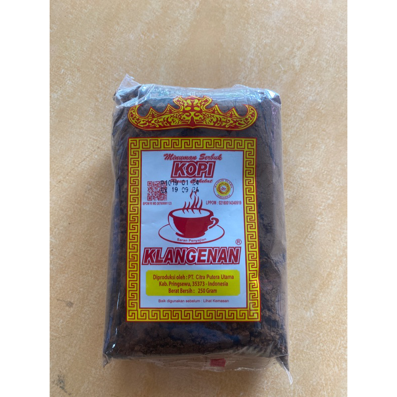 

kopi lampung klangenan asli 250g