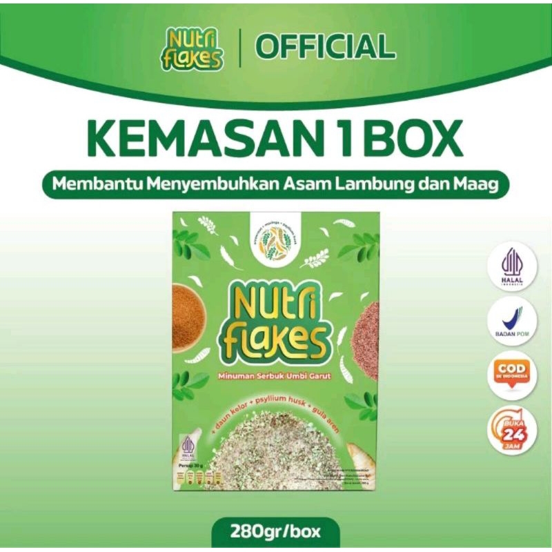 

NUTRI FLAKES - MINUMAN SERBUK UNTUK MAAG & GANGGUAN PENCERNAAN