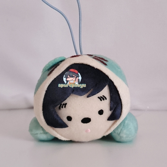 Gantungan Boneka Nesoberi Utaite Soraru Cat Costume Plush Strap