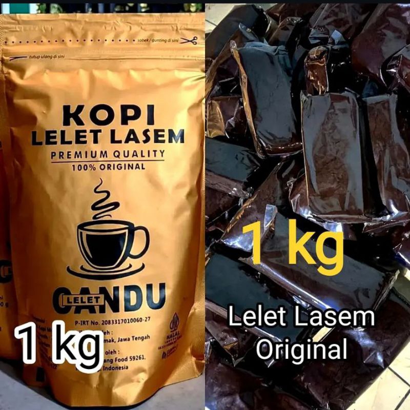 

Kopi Lelet lasem 1 KG - kopi lelet candu 1 kg & 1/2 kg