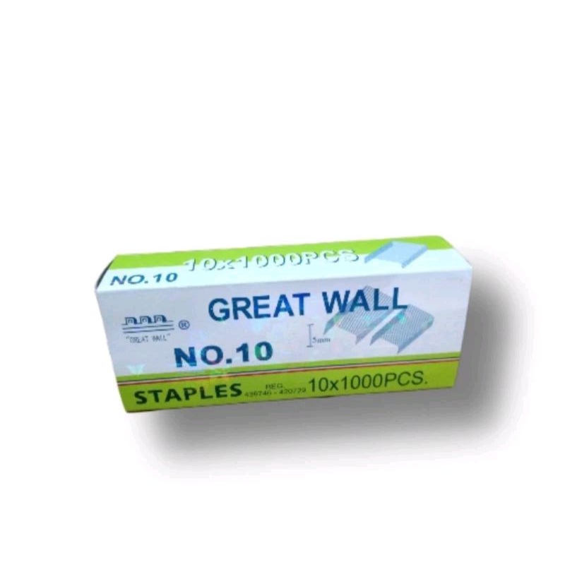 

refill/isi staples great wall no.10 ORI (pak)