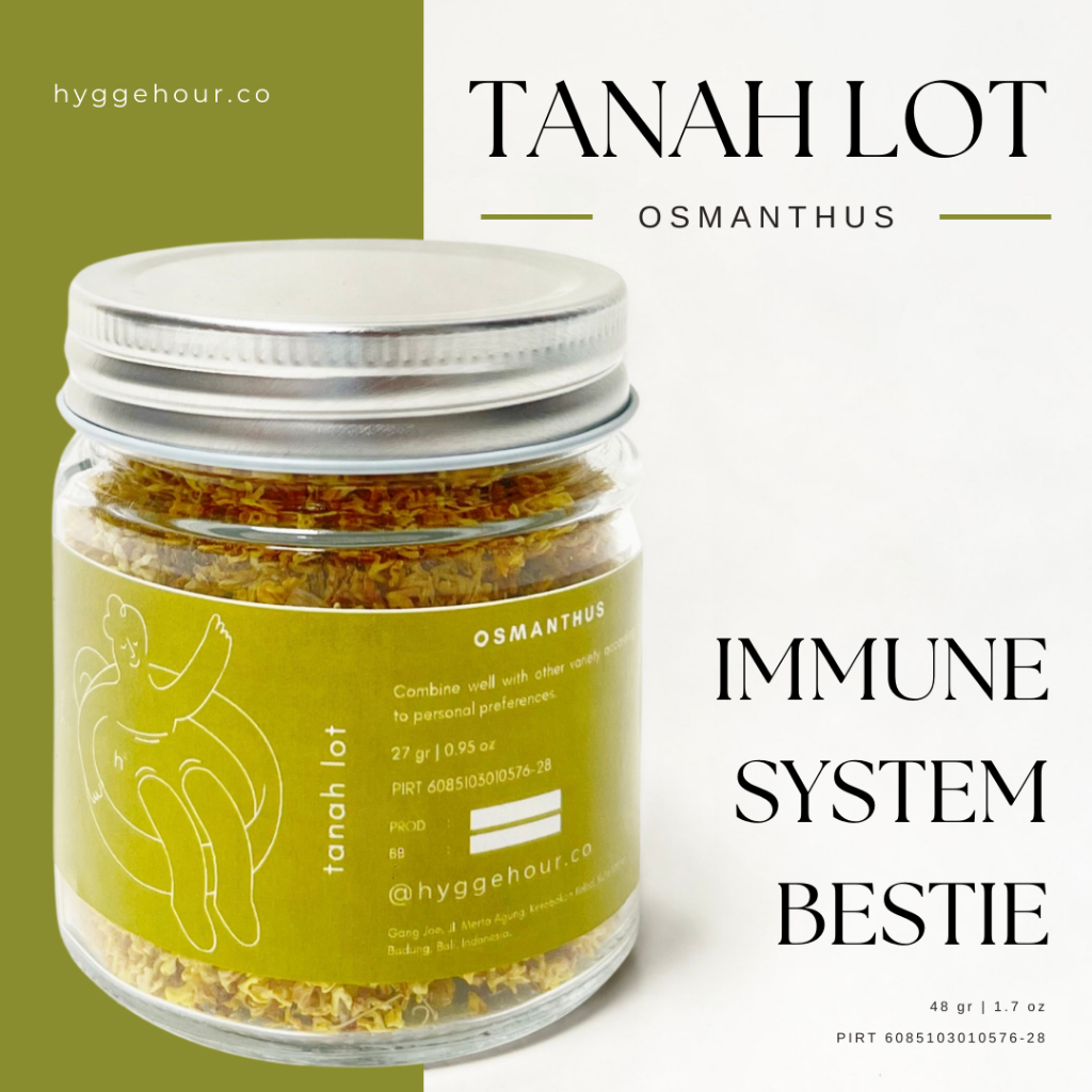 

Hygge Hour / Tanah Lot - Osmanthus / Osmanthus - Dried Flower Tea / Teh Bunga Kering