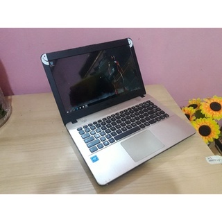 Laptop Asus X441S X441 Rose Gold Preloved no minus