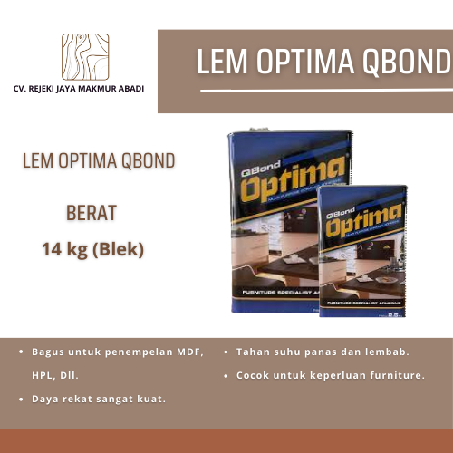 Lem Kuning Optima 14KG / QBOND OPTIMA 14 KG