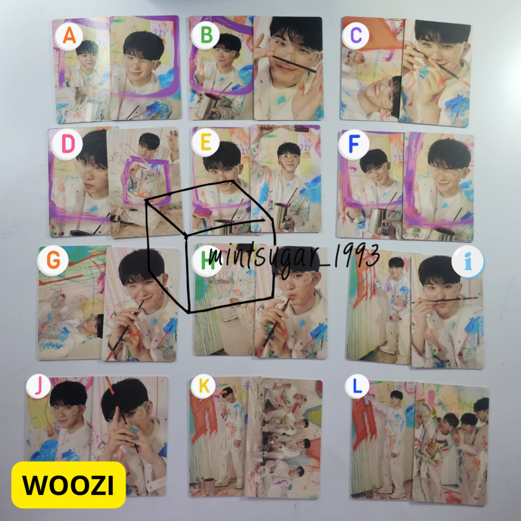 [ INCLUDE PACKING ] [ SHARING BOOKLET PHOTOCARD SEVENTEEN - FACE THE SUN CARAT VERSION / FTS CARVER 