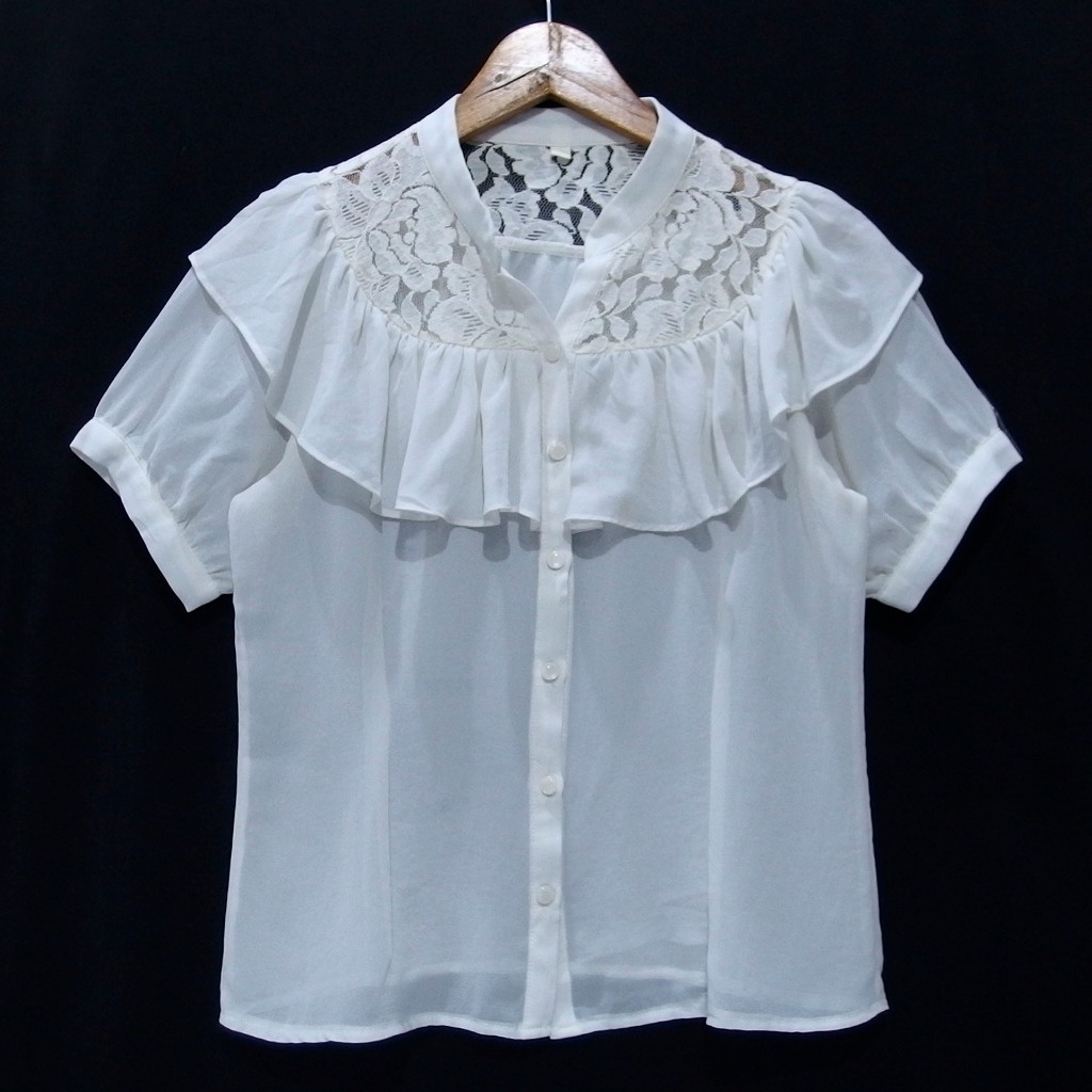 ED650 SIZE M KEMEJA REMPLE PUTI TULANG MIX