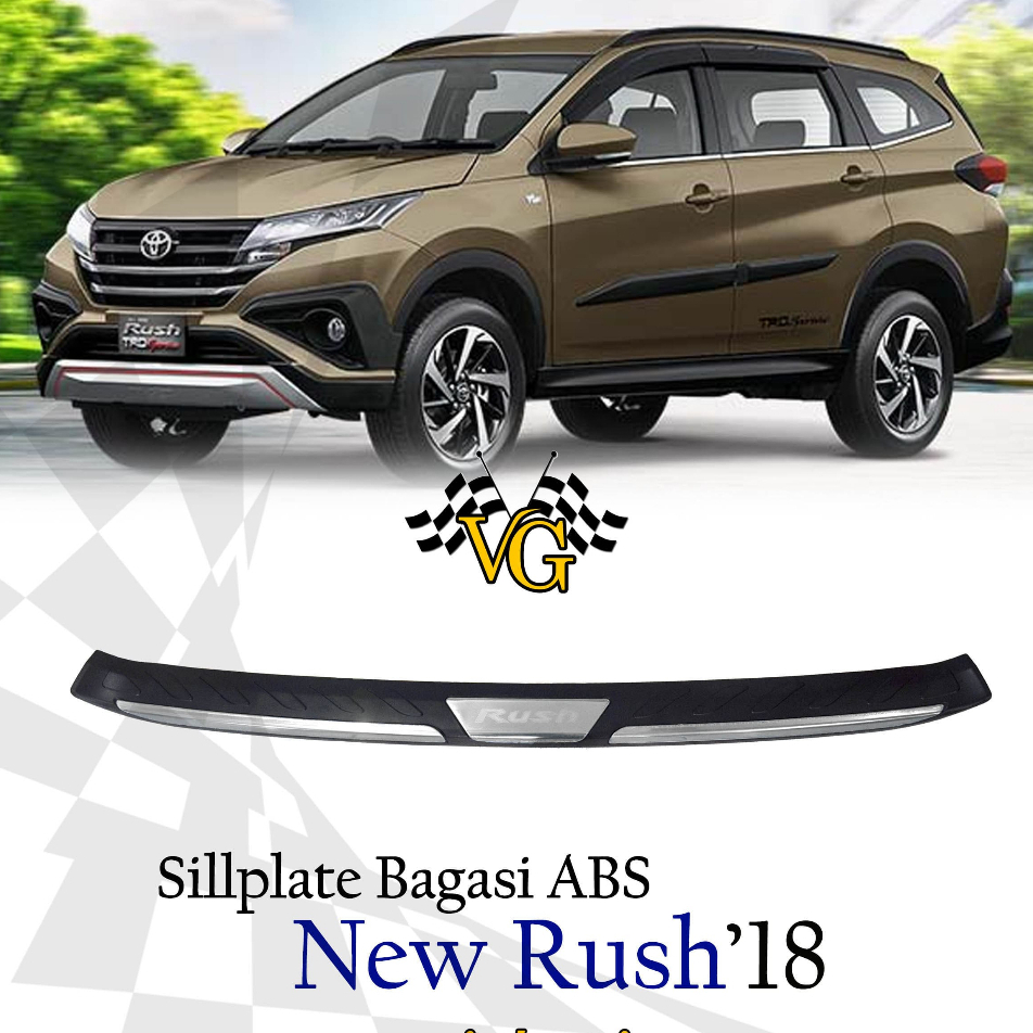 Sillplate LED & Rear Door Sillplate RUSH 2018+