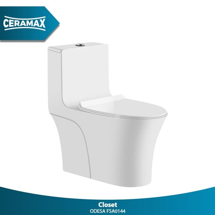 Ceramax Odesa Fsa0144 Wh W/Down One Piece Toilet BATAM