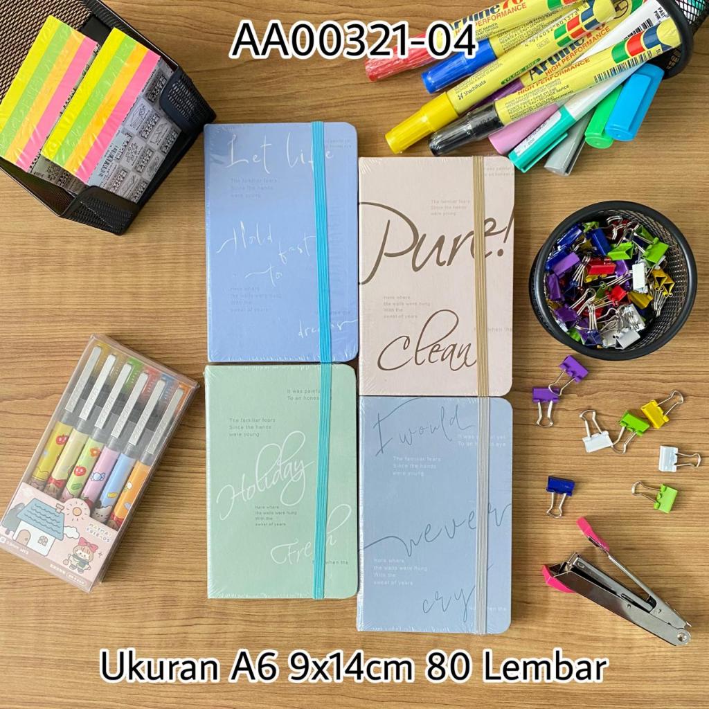 

MEMO AA00321-04 A6-80 CLASSIC - NOTEBOOK DIARY BUKU CATATAN