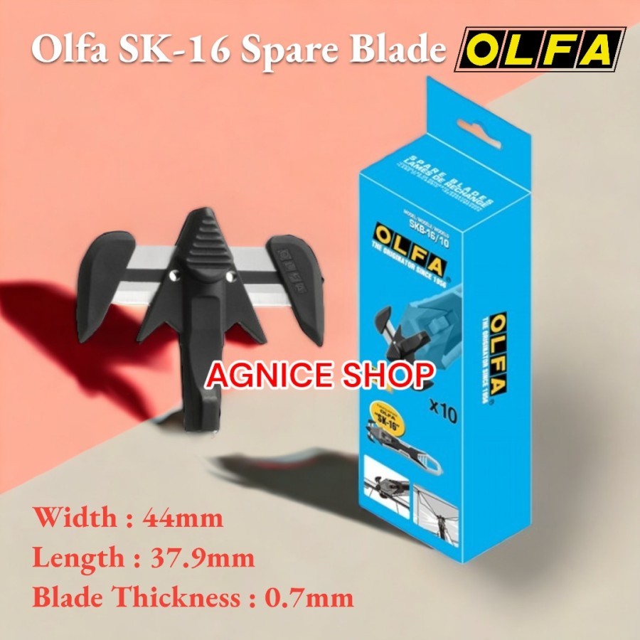 

Olfa Safety Spare Blade SKB-16/10