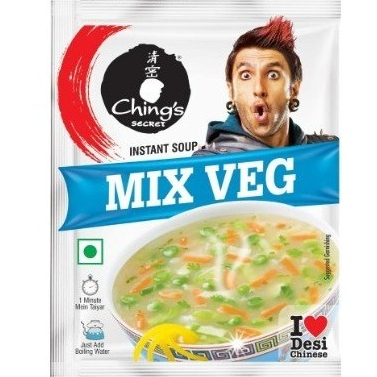 

MIX VEG SOUP CHING'S SECRET 55G / Sup Campuran