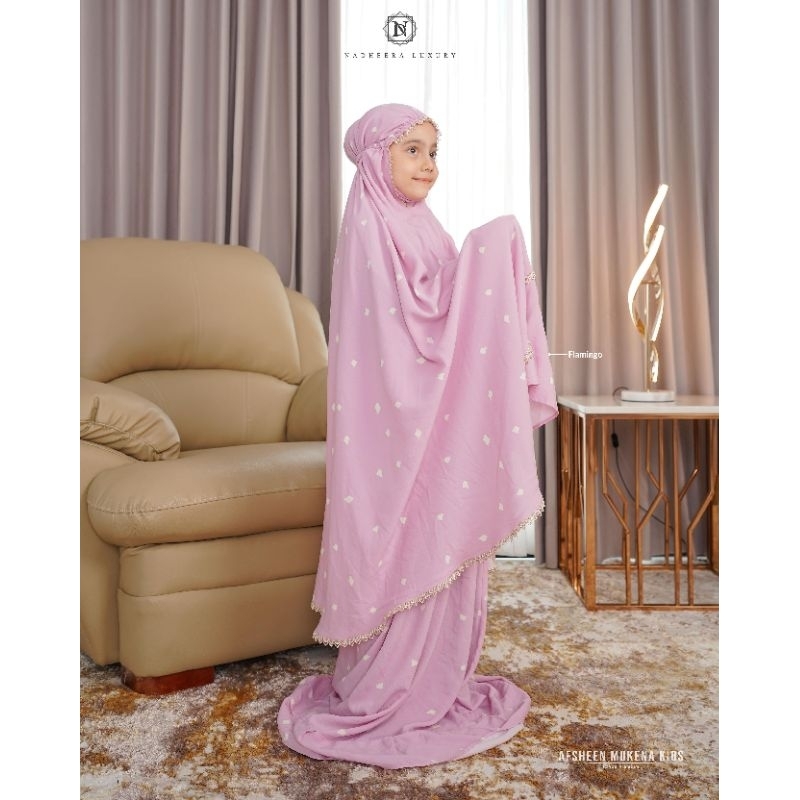 AFSHEEN MUKENA COUPLE KIDS✔️ BY NADHEERA LUXURY ✔️ NEW CODE✔️