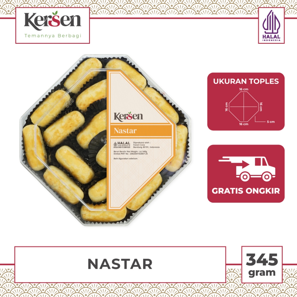 

Kersen Cookies Kue Kering Premium Nastar