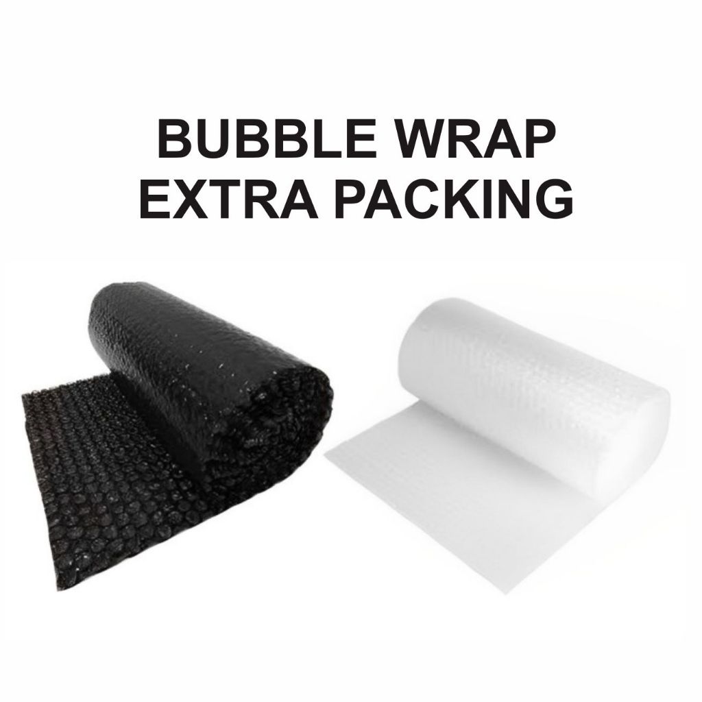 

PACKING EXTRA BUBBLE WRAP TAMBAHAN SAFETY PENGAMAN