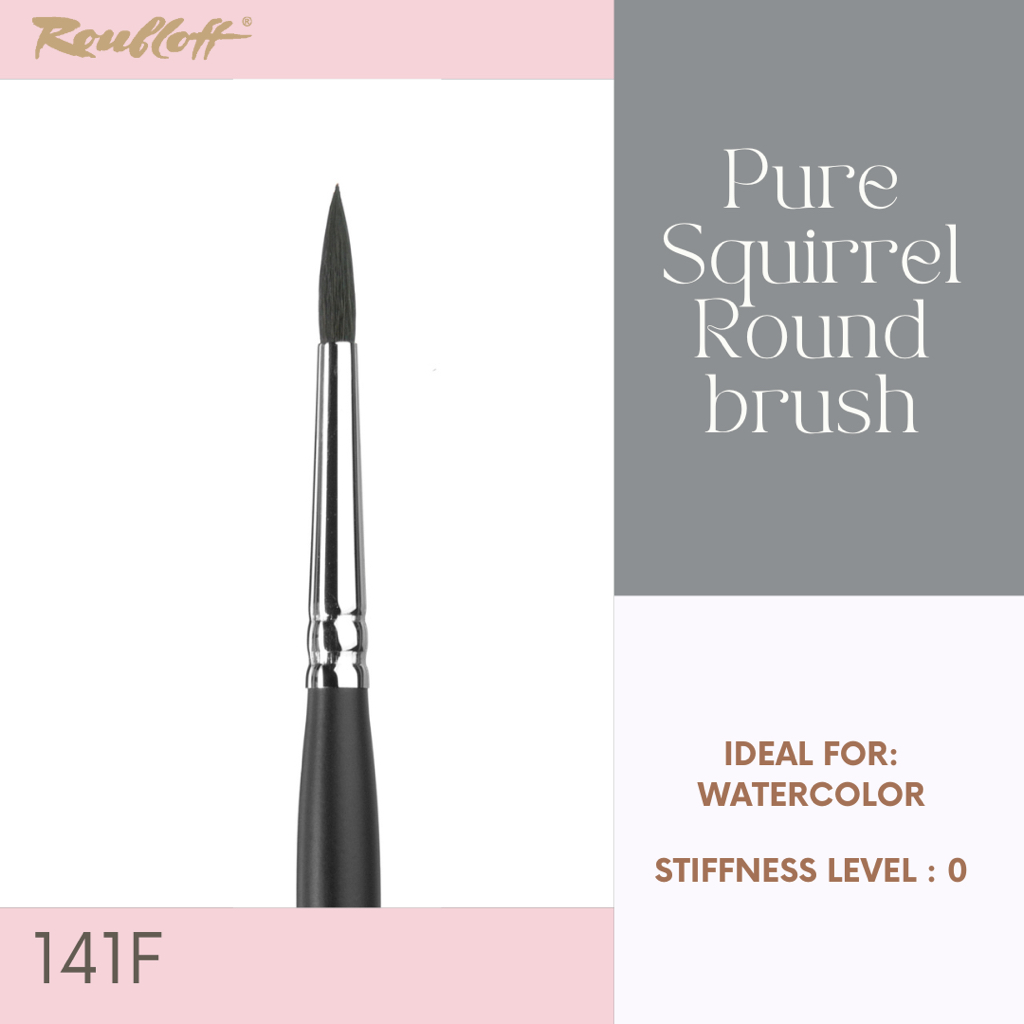 

Kuas Lukis Roubloff Round Brush Pure Squirrel 141F