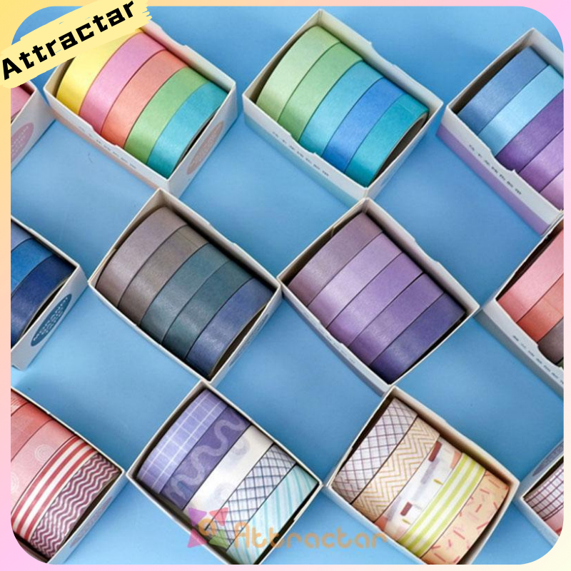 

✨In Stock Ledger Tape Set 12 Hand Ledger Decorative Material Paper Tape Stickers-AT