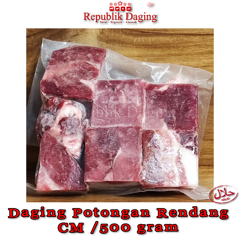 

Daging Rendang Potongan CM 500 gram