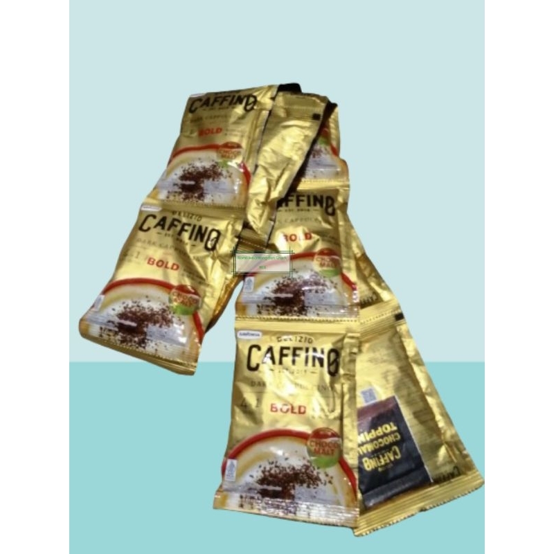 

KOPI CAFFINO DELIZIO DARK CAPPUCINO BOLD 1 Renceng ISI 10 Sachet