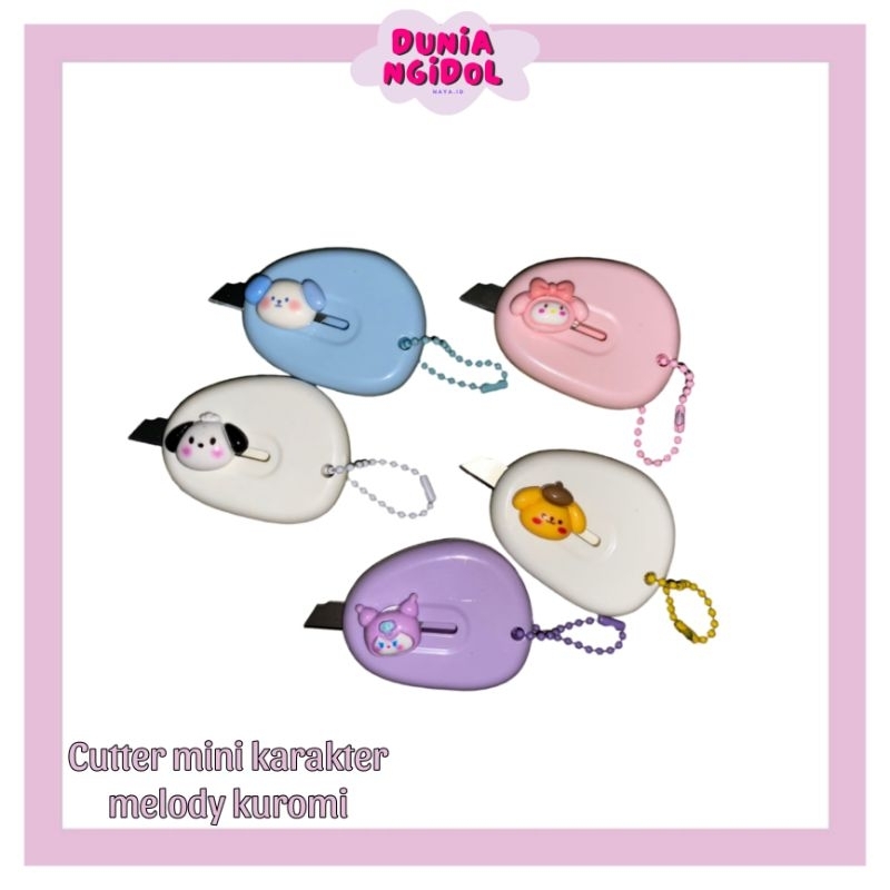 

(PROMO!!)GANTUNGAN PISAU MINI CUTTER KARAKTER SANRIO