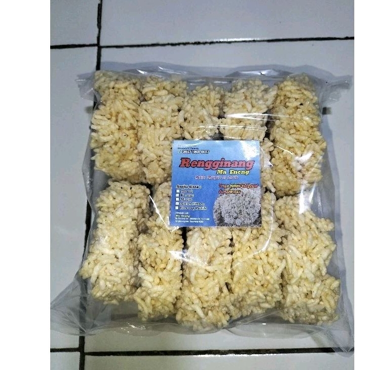 

Rengginang asli tanpa bahan pengawet dan pewarna isi 10pcs 320gr
