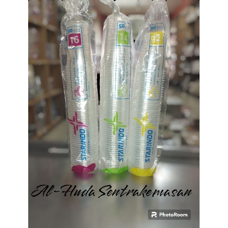 Gelas Starindo 12OZ/14OZ/16OZ