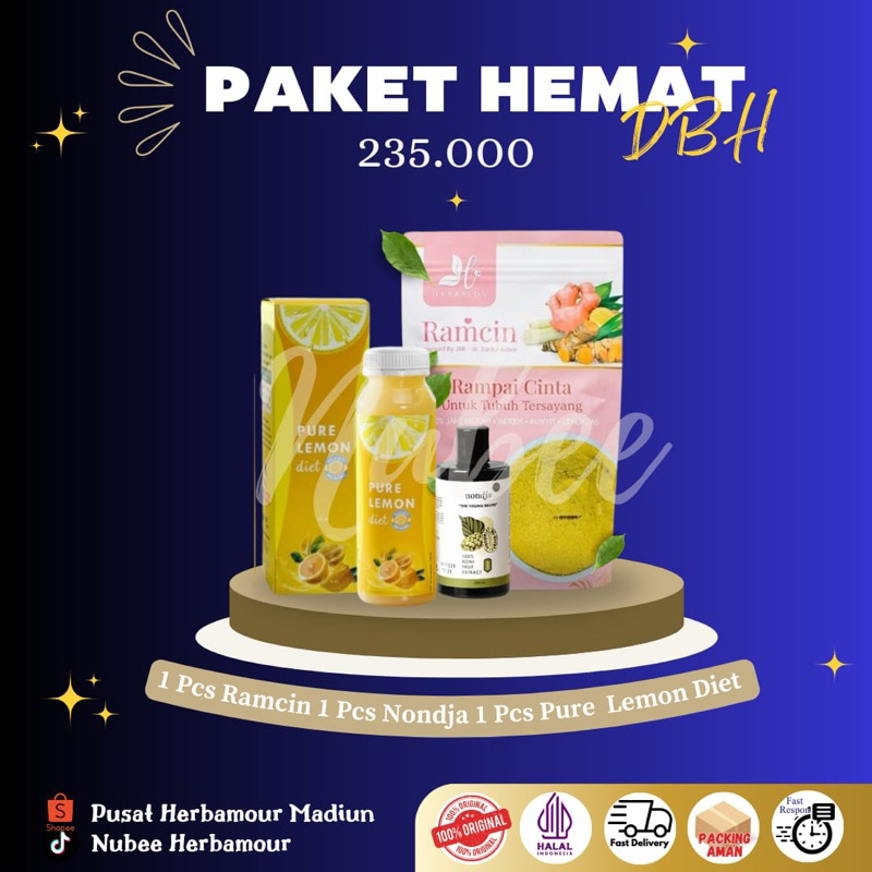 

HERBAMOUR OFFICIAL - DBH PAKET HEMAT PRAKTIS