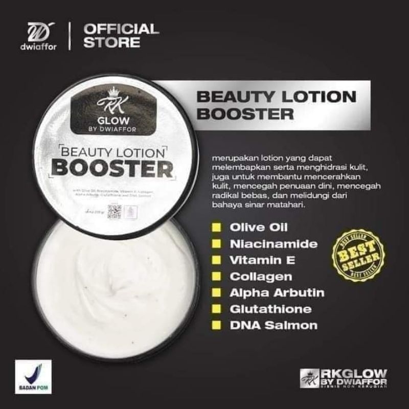 BODY LOTION BOOSTER RK GLOW BPOM