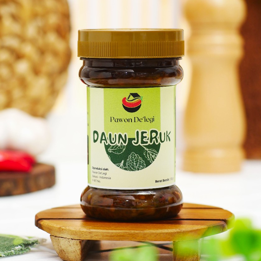 

Pawon De'legi - Sambal Daun Jeruk Segar Botol Tanpa Pengawet - Tidak Pedas