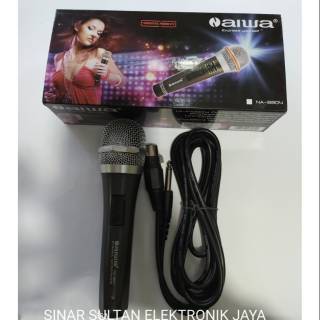 MIC AIWA tipe 8808/8804/1300BAGUS'UNTUK KARAOKE DLL